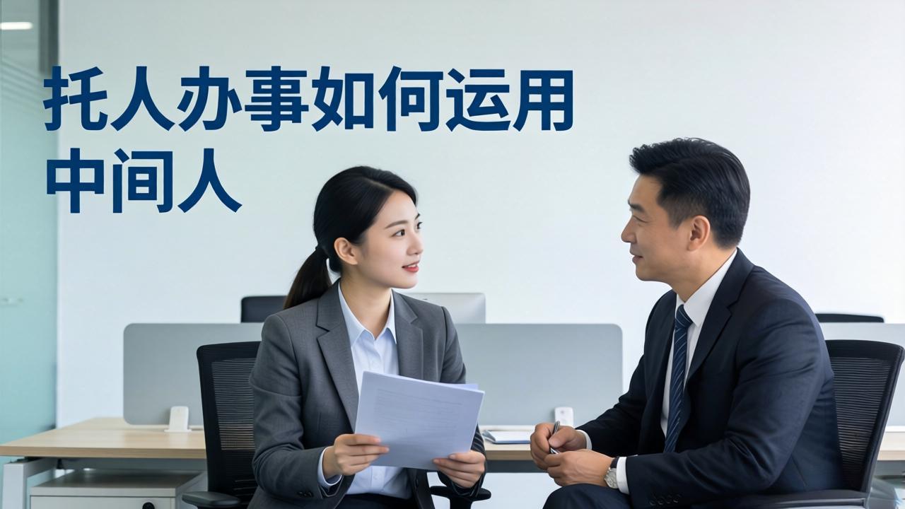 付费文章：托人办事如何运用中间人？-轻创终点站