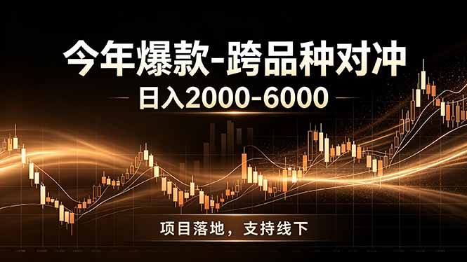全新跨品种对冲模式上线！日稳定盈利 2000-6000，合规长久可批量放大-轻创终点站