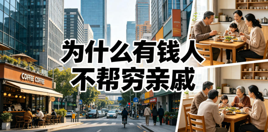 付费文章:为什么有钱人不帮穷亲戚?-轻创终点站