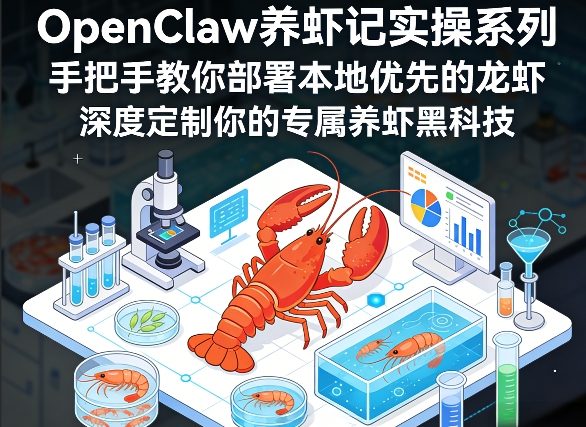 OpenClaw养虾记实操系列，手把手教你部署本地优先的龙虾，深度定制你的专属养虾黑科技-轻创终点站