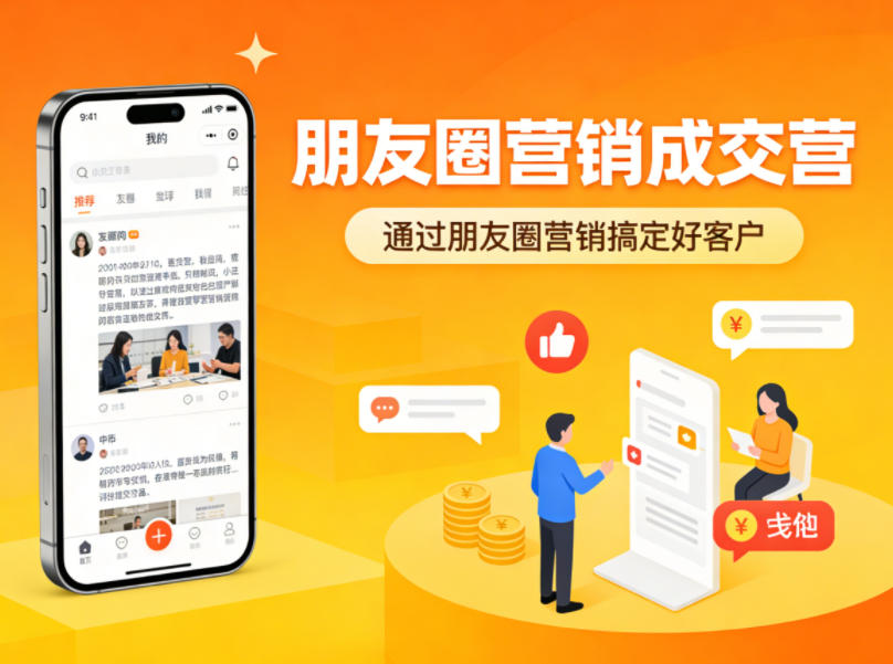 朋友圈营销成交营，通过朋友圈营销来搞定好客户-轻创终点站