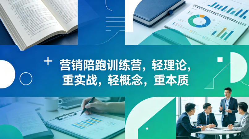 老A营销陪跑训练营，轻理论，重实战，轻概念，重本质(更新2026年4月)-轻创终点站