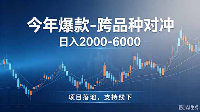 跨品种最新对冲震撼首发!日收益2000-6000+,项目绿色长久,安全稳健,合规靠谱,可批量放大-轻创终点站