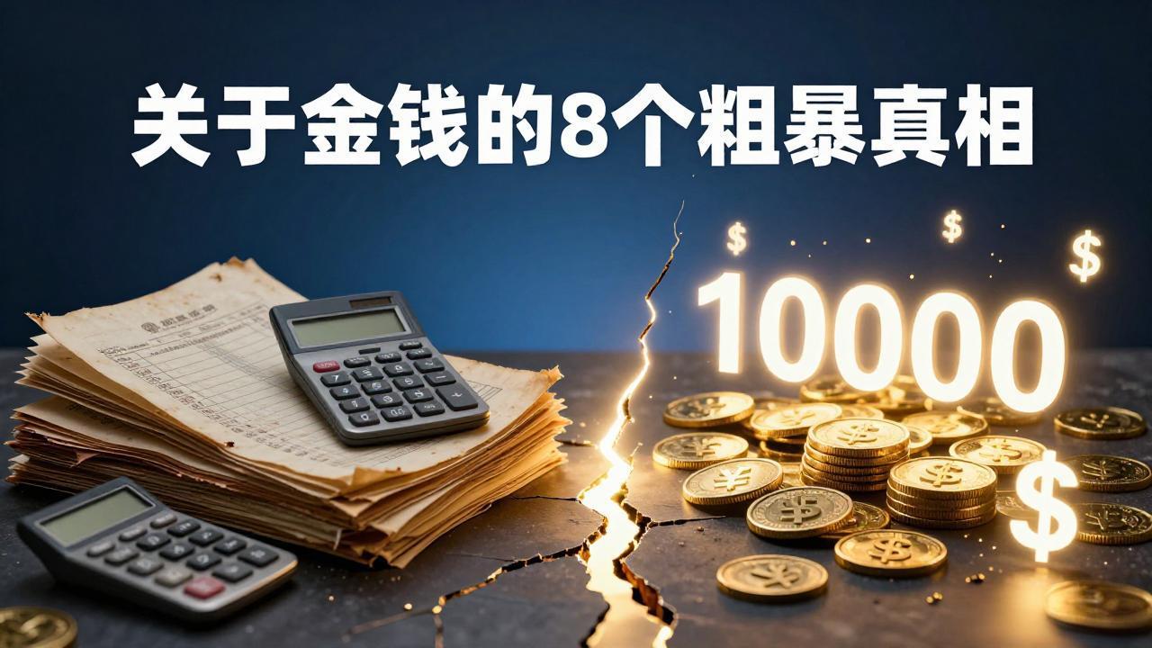 付费文章：关于金钱的 8 个粗暴真相，彻底重塑你的赚钱思维与财富认知-轻创终点站