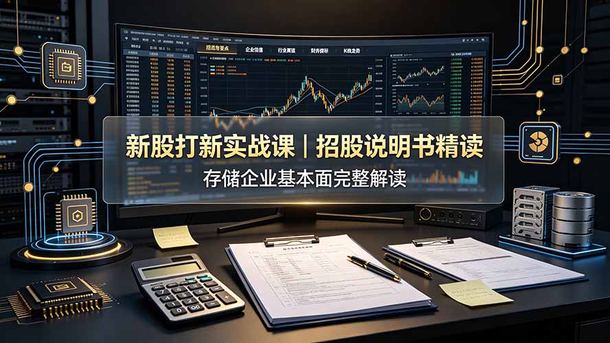 付费文章：新股打新实战课｜招股说明书精读，存储企业基本面完整解读-轻创终点站