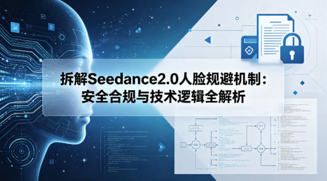 拆解Seedance2.0人脸规避机制：安全合规与技术逻辑全解析-轻创终点站