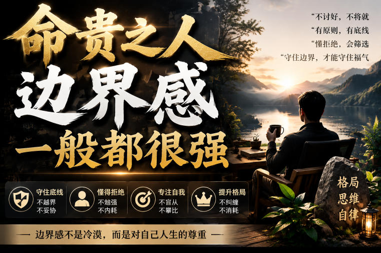 付费文章:命贵之人,边界感一般都很强-轻创终点站
