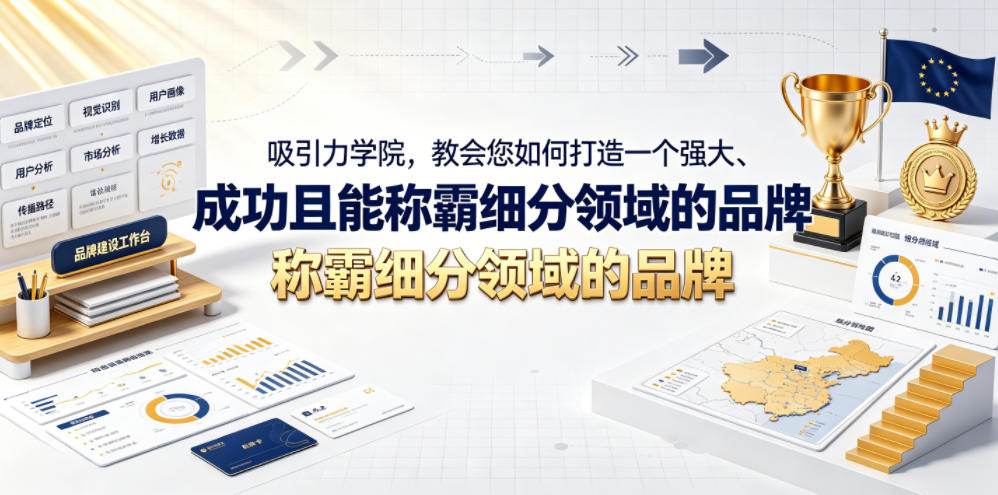 吸引力学院，教会您如何打造一个强大、成功且能称霸细分领域的品牌！【原创双语字幕】-轻创终点站
