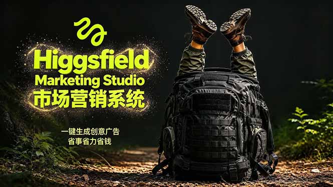 AI广告工作流实战：从脚本到画面用Higgsfield完成，商家也能做品牌视频，省万元成本！附提示词-轻创终点站