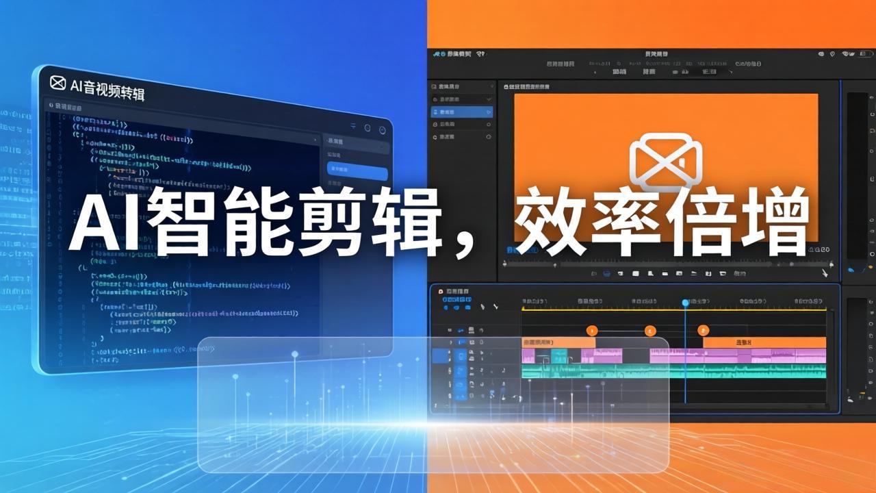 AI剪辑入门到精通实战：千问音视频转写+AI筛选文案+剪映精剪，一套SOP让你剪视频效率翻10倍-轻创终点站